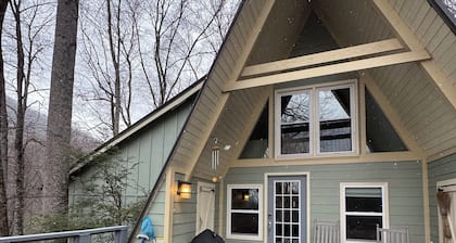 A-Frame of Mind in the Smoky's, a mountain retreat.