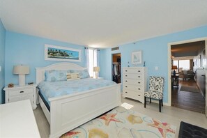 1 bedroom, in-room safe, desk, iron/ironing board - Reopened Paradise!  Save on 14 Nights – Ocean View, Balcony & Private Beach! (Indian Rocks Beach)