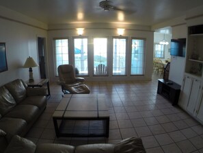 Smart TV, DVD player, toys, video library - Ocean front house, right on the beach. (South Padre Island)