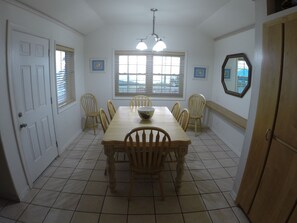Dining - Ocean front house, right on the beach. (South Padre Island)