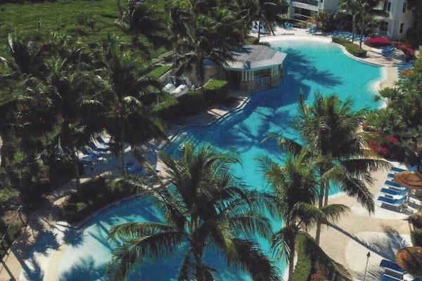 Aeiral View of Our Stunning Oceanfront Lagoon Pool - LARGEST IN ALL OF THE KEYS!