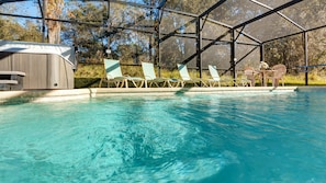 Piscine chauffée