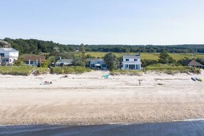Accommodatie ligt op het strand