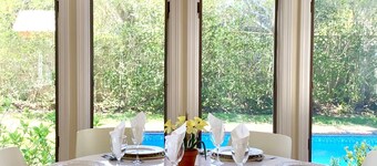 Stylish East Hampton Village Retreat- Heated Pool and Sauna, Steps to Village