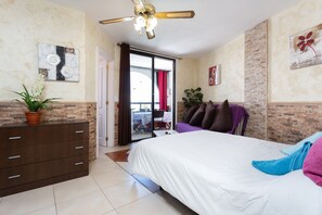 1 bedroom, in-room safe, iron/ironing board, travel cot