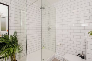 Shower, hair dryer