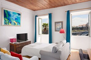 1 bedroom, iron/ironing board, travel crib, free WiFi