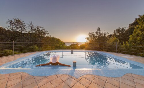 Luxury villa with panoramic swimming pool in Ischia, near Amalfi Coast