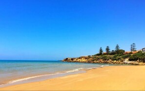 Na praia 