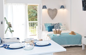 1 bedroom, iron/ironing board, travel crib, free WiFi