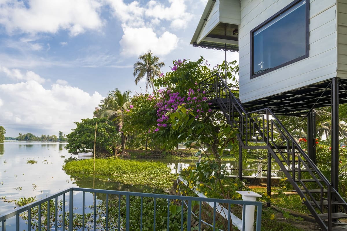 Traditional Tree House, 1 Double Bed, Non Smoking | 1 bedroom, Egyptian cotton sheets, premium bedding, pillowtop beds