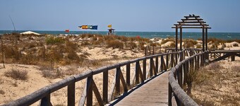 LA TERRAZA AZUL PLAGE - CENTRE CHIPIONA -CADIX - PARKING -INTERNET-PLAGE