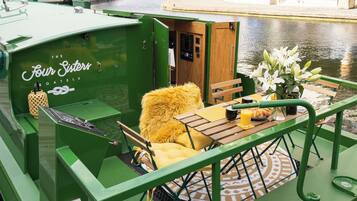 Opções para refeição ao ar livre