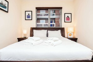 1 bedroom, iron/ironing board, Internet, bed sheets