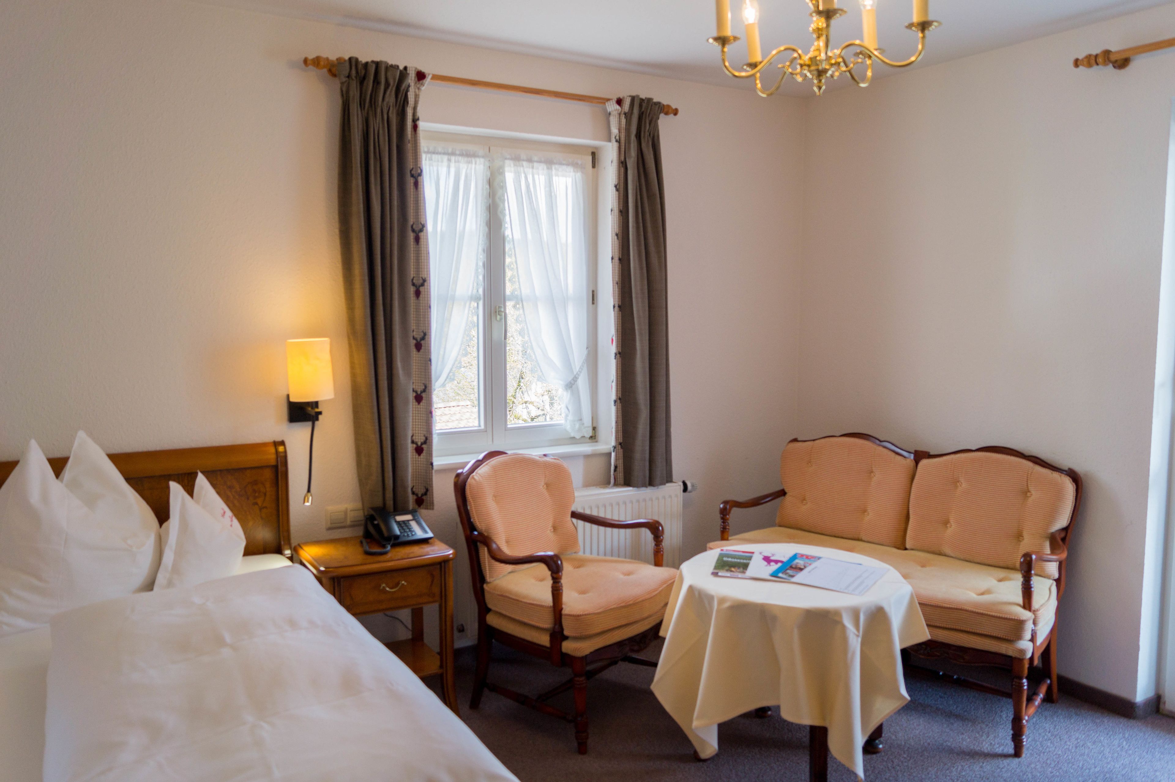 in-room safe, desk, blackout curtains, rollaway beds