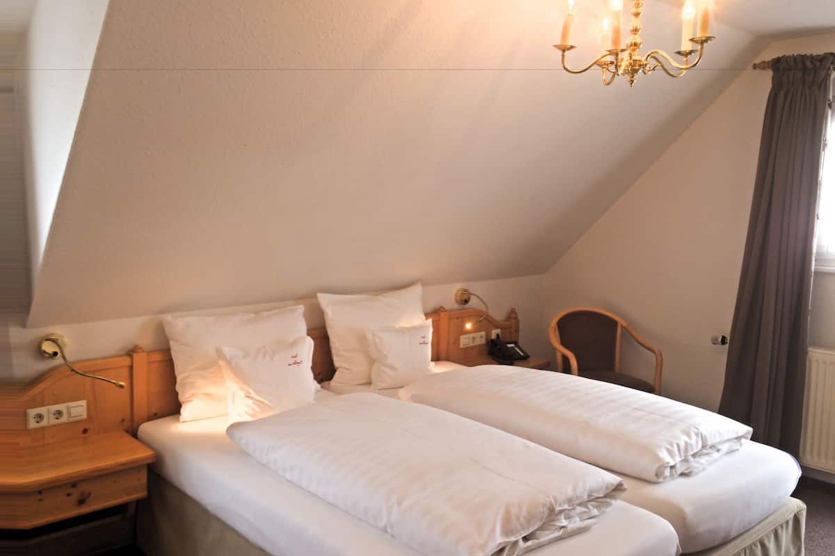 double room, balcony | in-room safe, desk, blackout curtains, rollaway beds