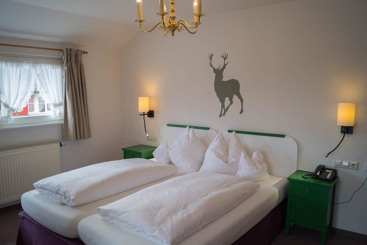 quadruple room, 2 bedrooms | in-room safe, desk, blackout curtains, rollaway beds