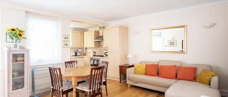 TV, DVD player, offices