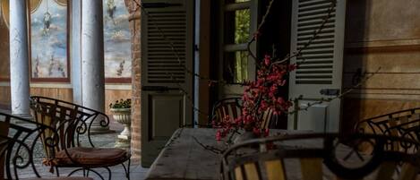 Restauration en plein air