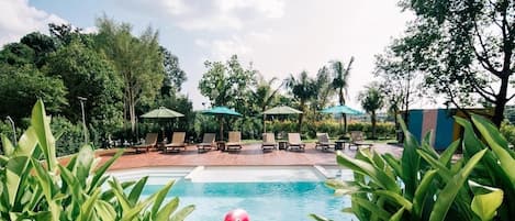Premier Pool Access | 1 habitación, edredón y caja de seguridad en la habitación