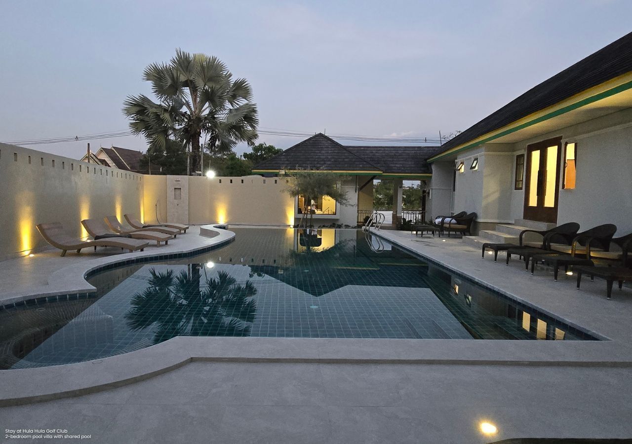 Villa with Private Pool | Down comforters, in-room safe, blackout drapes, iron/ironing board