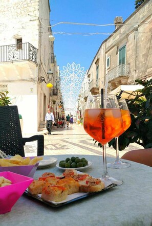 Restauration en plein air