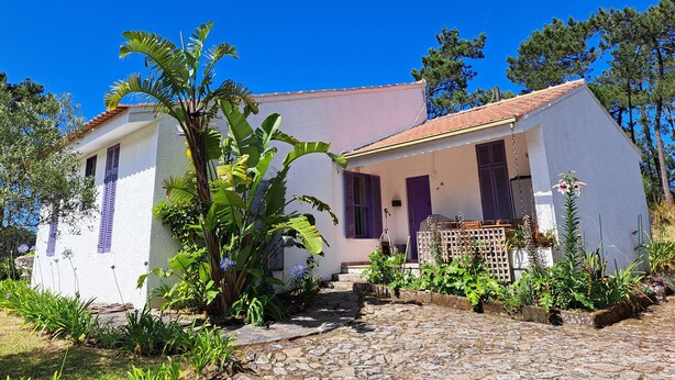 Exterior - Villa Leglise Chafe plage d' Amorosa - Viana - pets welcome. (Chafé)