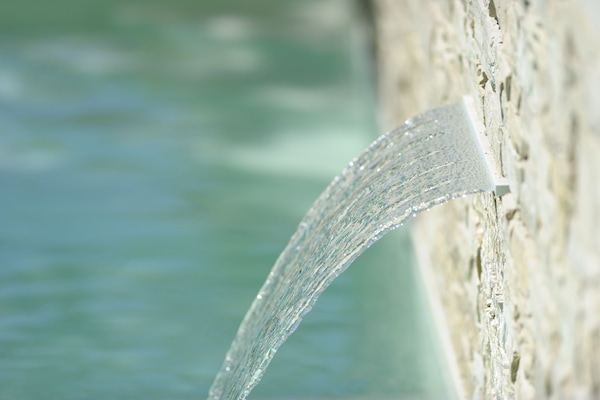 cascade piscine