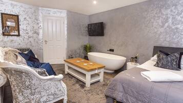 1 Schlafzimmer, Bügeleisen/Bügelbrett, kostenloses WLAN, Bettwäsche