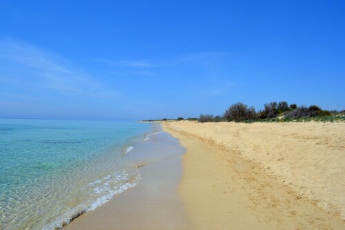Mancaversa, Gallipoli, Salento - Helle Villa 50 Meter vom Meer entfernt 6 p. l.