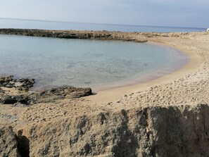 On the beach