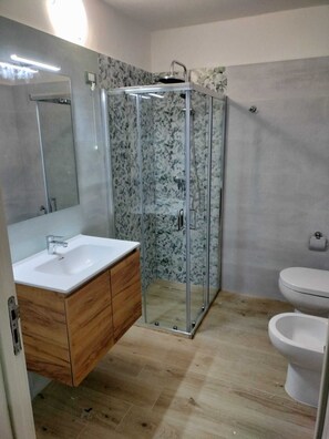Regadera y bidet 