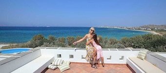 Villa 'Yellow' 8 pax Private Infinity pool - Beach hotel Villa Paradise Naxos