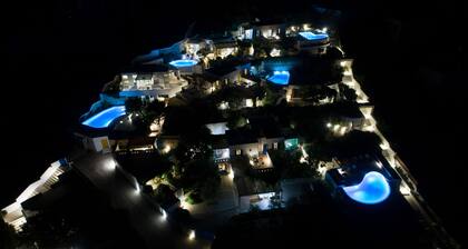 Villa 'Yellow' 8 pax Private Infinity pool - Beach hotel Villa Paradise Naxos