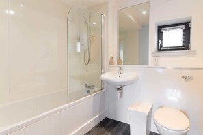 Shower, hair dryer