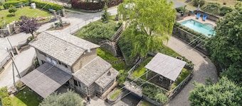 House with private pool, fenced garden, bikes near Orvieto and lake Bolsena
