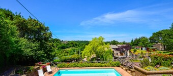 House with private pool, fenced garden, bikes near Orvieto and lake Bolsena