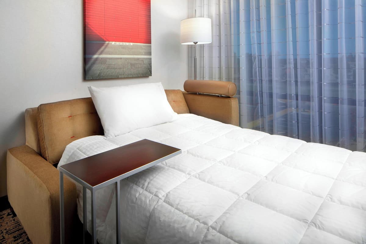 Pillow-top beds, in-room safe, desk, laptop workspace