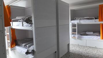 Shared Dormitory | Blackout drapes, free cribs/infant beds, free WiFi, bed sheets