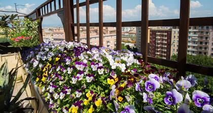 Rent holiday home Penthouse Panoramic terrace, historic center Rome