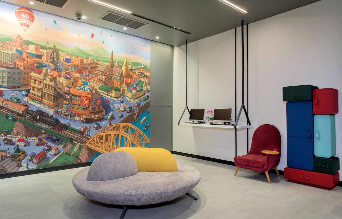Standard Twin at ibis Styles Bangkok Sukhumvit 4