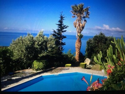 Superb panoramic villa in San Lucido, Calabria