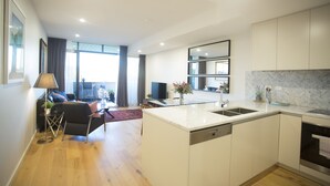 Unclassified image, 3 of 24, button - Greenwich Apartment (Campbell)