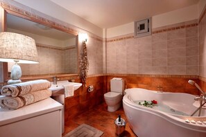Ensemble douche/baignoire, sèche-cheveux, serviettes fournies, shampoing
