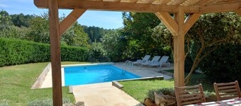 GĂźte des Lavandes avec piscine privative