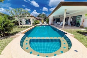 Four Bedrooms Private Pool Villa  | Terrace/patio - Asia Baan 10 pool Villas (Choeng Thale)
