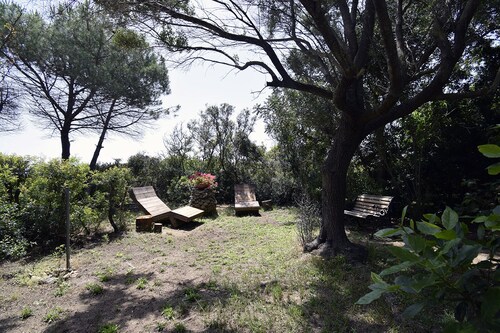 Villa direct access to the beach and  big garden 