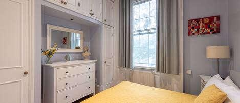 1 bedroom, iron/ironing board, travel crib, WiFi