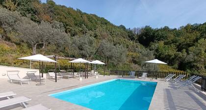 Studio auf dem Land mit Pool, außergewöhnliche Aussicht, ideal zum Entspannen und Ausflüge