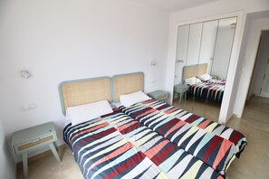 2 間睡房、熨斗/熨衫板、Wi-Fi、床單